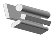 Extruded aluminum bars and rods